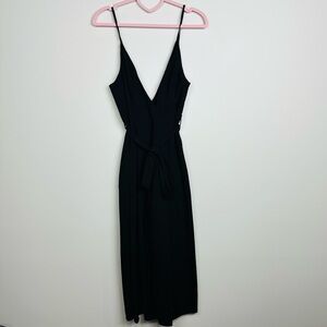 Rumor Boutique Chic Black Sleeveless Jumpsuit Size XSmall